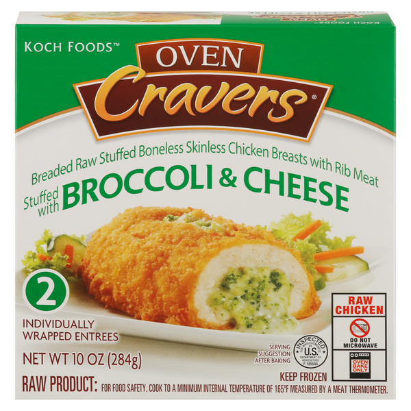 Save on Koch Foods Oven Cravers Chicken Breast Stuffed w/Broccoli