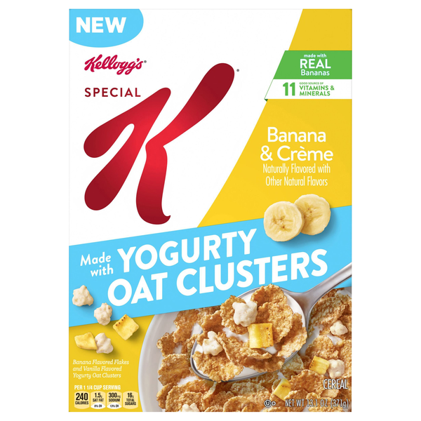 Special K Banana & Creme Cereal
