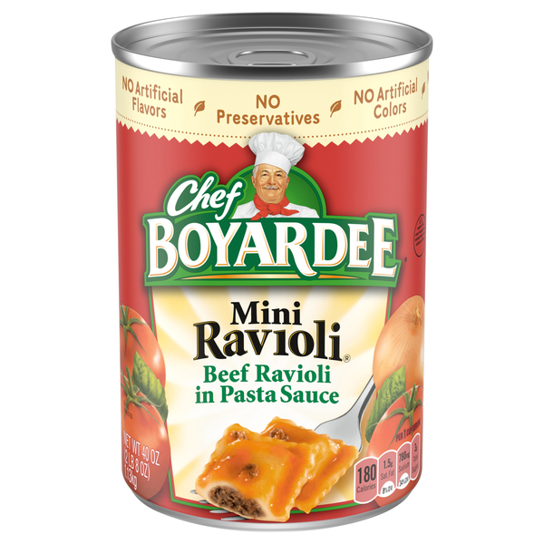 Chef Boyardee Mini Beef Ravioli