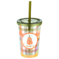 Smart Living Straw Tumbler Happy Fall