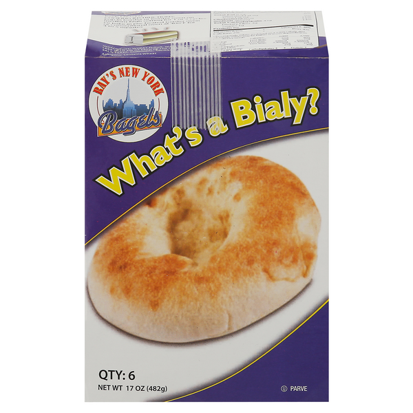 Ray's New York Bagels Bialys - 6 ct Frozen