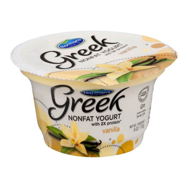 Save on Norman's Greek Yogurt Vanilla Non Fat Order Online Delivery