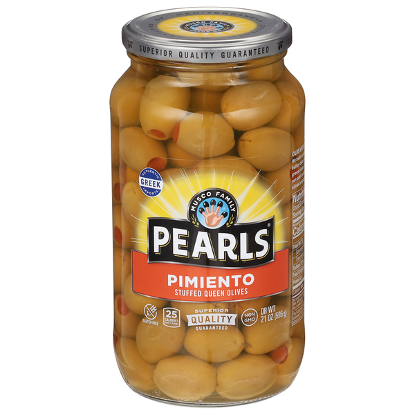 Pearls Pimiento Stuffed Queen Olives