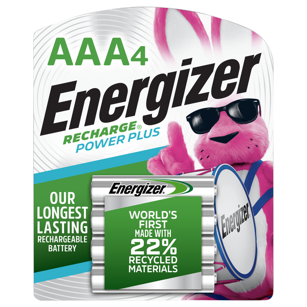 Energizer Recharge Power Plus Batteries Size AAA