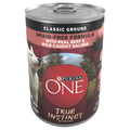 Purina ONE True Instinct Grain Free Ground Beef/Salmon Adult Wet Dog Food