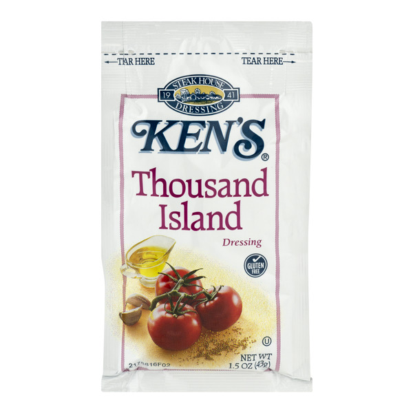 Save on Ken's Dressing Thousand Island Single Serve Order Online Delivery MARTIN'S