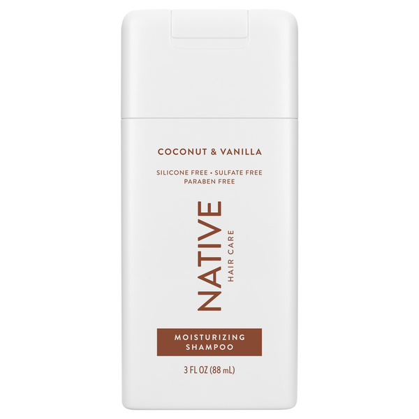 Native Coconut & Vanilla Moisturizing Shampoo Travel Size