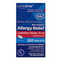 CareOne 24 Hour Allergy Relief Loratadine 10 mg Non-Drowsy Tablets