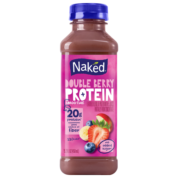 Naked Double Berry 20g Protein Smoothie