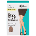 L'eggs Pantyhose Regular Nude Sheer Toe Size Q