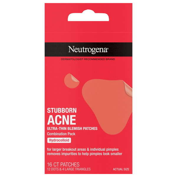 Neutrogena Stubborn Acne Ultra-Thin Blemish Patches Combination Pack