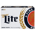 Miller Lite Pilsner Beer - 24 pk