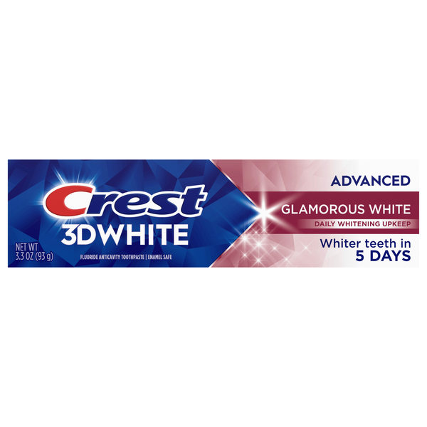 Crest 3D White Whitening Toothpaste Glamorous White