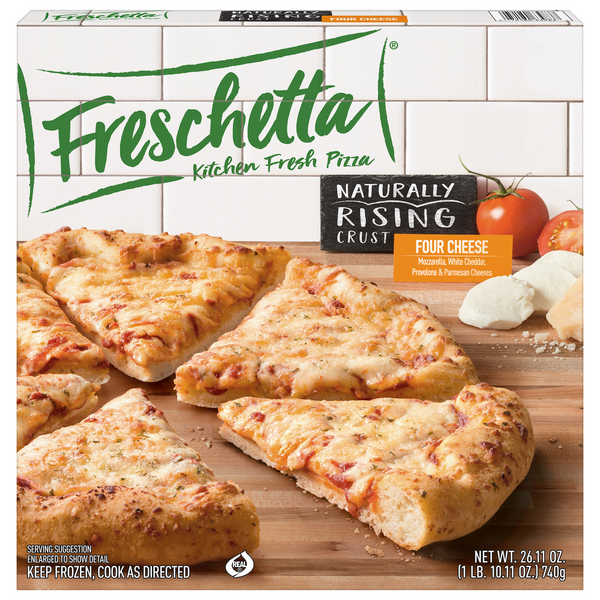 Freschetta Naturally Rising Crust Four Cheese Pizza Frozen