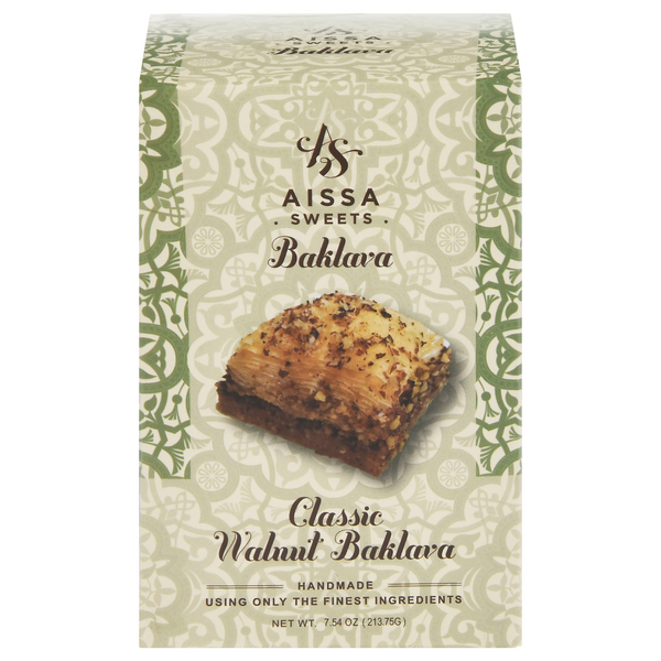 Aissa Sweets Classic Walnut Baklava