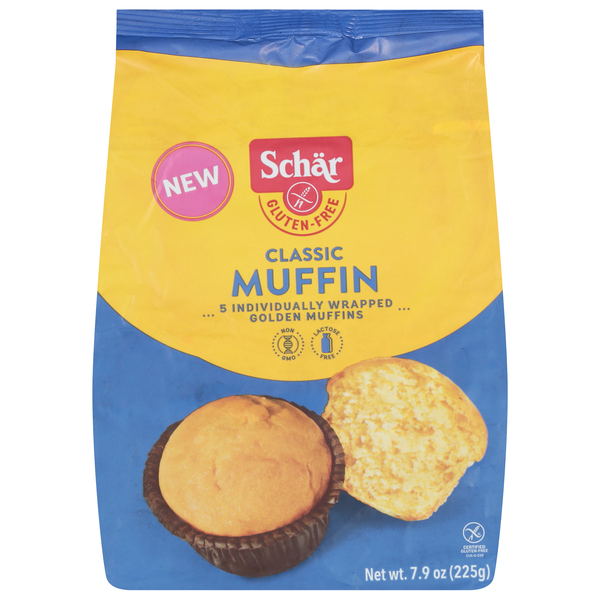 Schar Gluten Free Classic Muffin - 5 ct