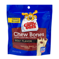 Canine Carry Outs Chew Bones Beef Flavor Small Dog Treats