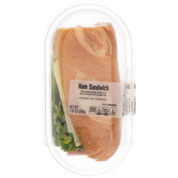 Stop & Shop Deli Ham Sandwich (Half)