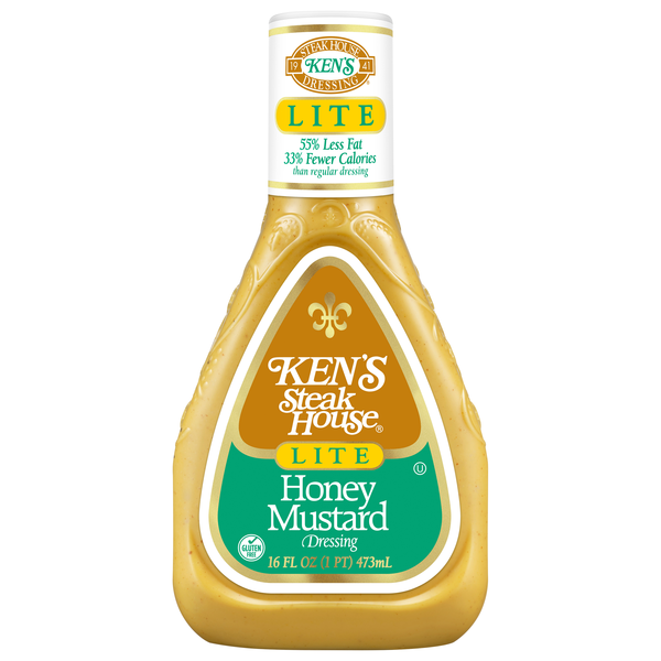 Ken's Steak House Lite Honey Mustard Dressing