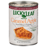 Lucky Leaf Premium Caramel Apple Fruit Filling or Topping