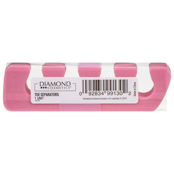 Diamond Cosmetics Toe Separators Pink
