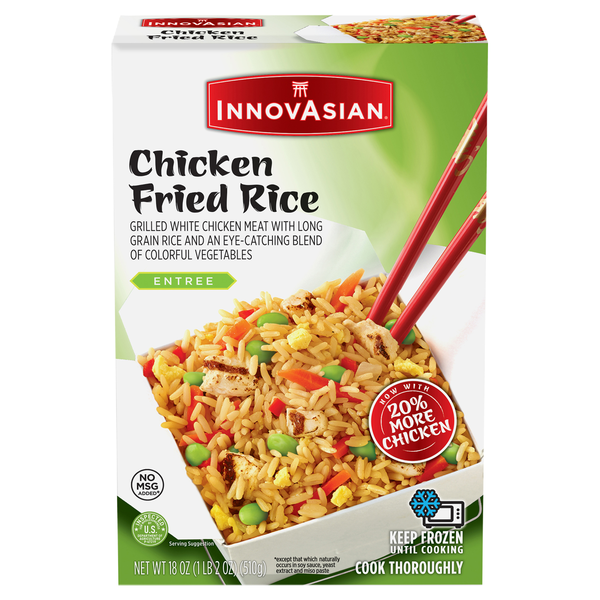 InnovAsian Chicken Fried Rice Frozen Meal