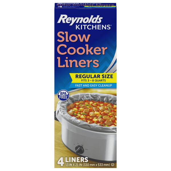 Reynolds Kitchens Regular Size Slow Cooker Liners 13 X 21 Inch