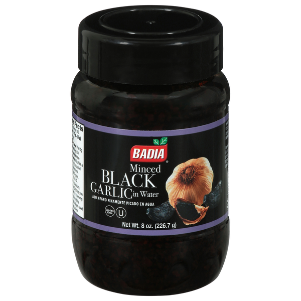Badia Minced Black Garlic in Water