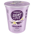 Dannon Light + Fit Fat Free Original Vanilla Yogurt