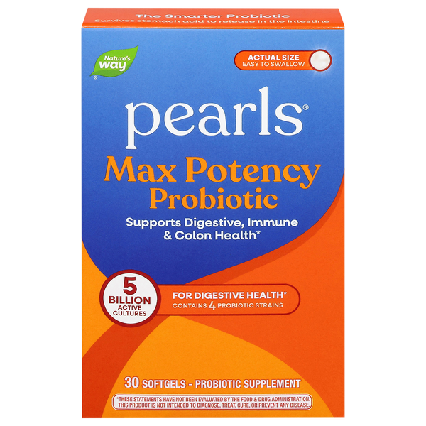 Nature's Way Max Potency Probiotic Softgels
