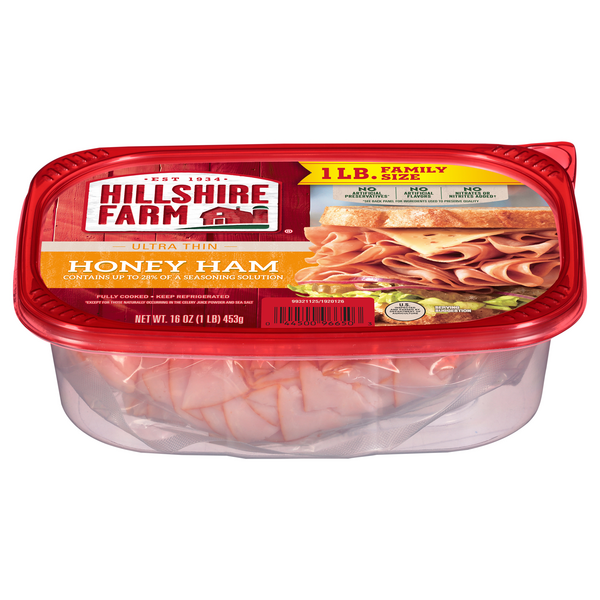 Save on Hillshire Farm Ham Honey Ultra Thin Sliced Family Size Order