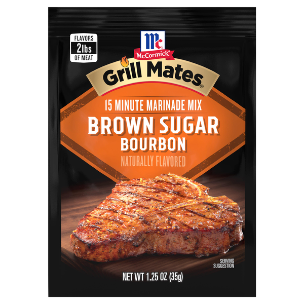 McCormick Grill Mates Brown Sugar Bourbon 15 Minute Marinade Mix