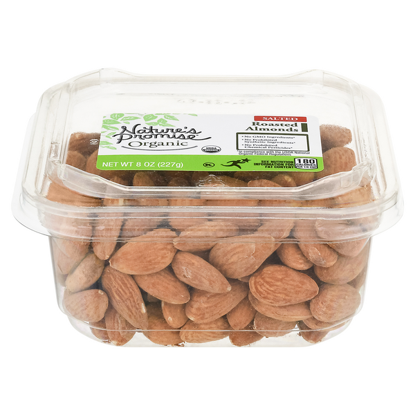 Nature's Promise Almonds Roasted Salted Organic