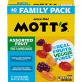 Mott's Assorted Fruit Flavored Snacks - 40 ct