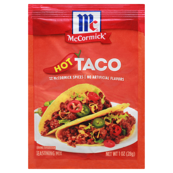 Save on McCormick Taco Seasoning Mix Packet Hot Order Online Delivery Stop & Shop