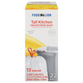 Food Lion Kitchen Bags Tall Drawstring 13 Gallon