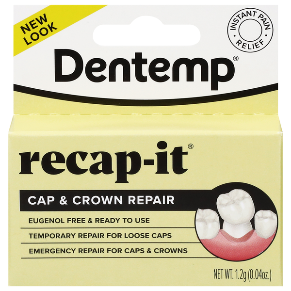 Dentemp Recap-It Cap & Crown Repair
