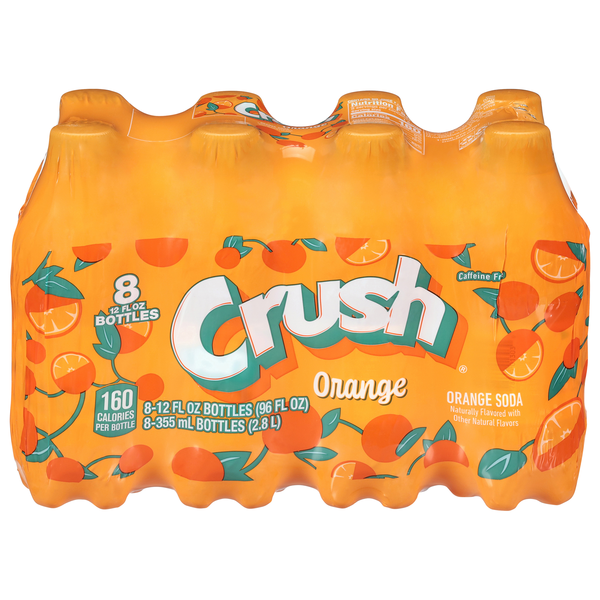 Crush Orange Soda - 8 pk