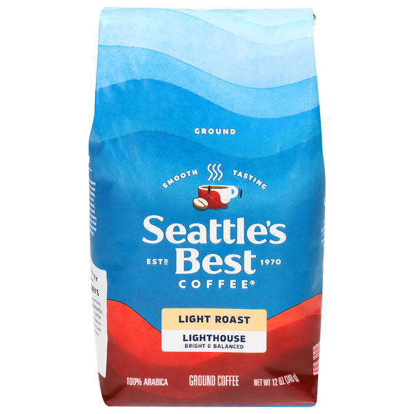 Seattle's Best Coffee Lighthouse Light Roast Ground Coffee