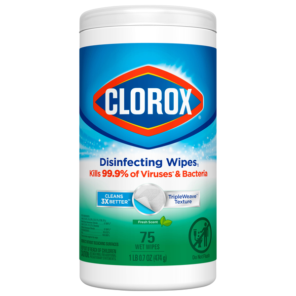 Clorox Fresh Scent Disinfecting Wipes
