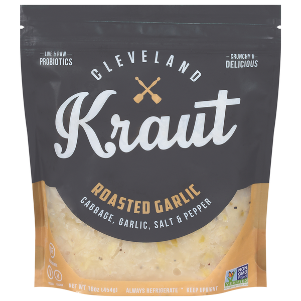Cleveland Kraut Roasted Garlic Refrigerated