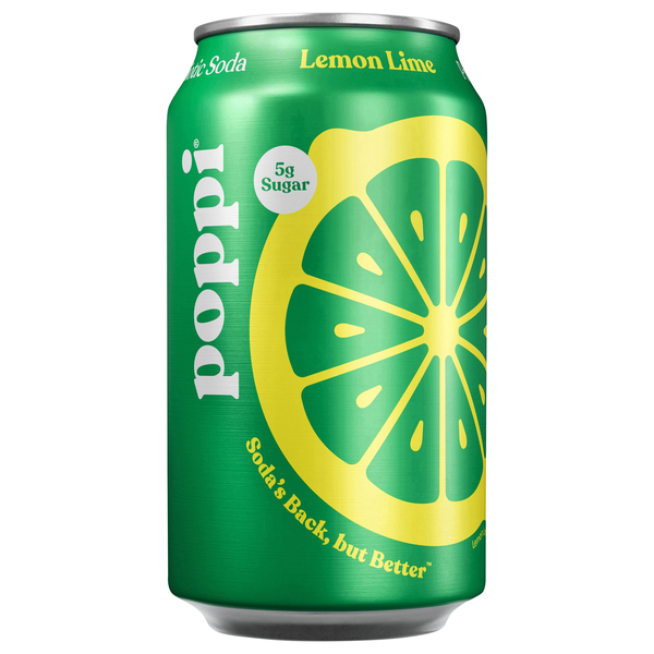 Poppi Lemon Lime Prebiotic Soda