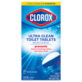 Clorox Bleach & Blue Rain Clean Toilet Tablets - 4 ct
