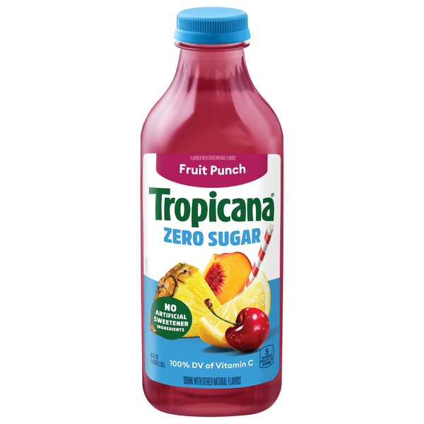 Tropicana Zero Sugar Fruit Punch Juice Drink