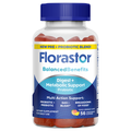 Florastor Vegetarian Peach Lemonade Flavor Probiotic Gummies