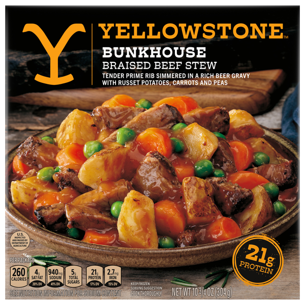 Yellowstone Bunkhouse Braised Beef Stew Frozen
