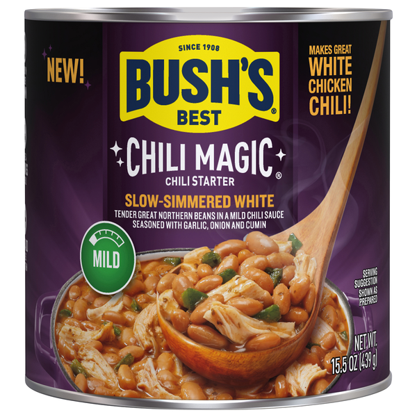 Bush's Chili Magic Mild Slow-Simmered White Chili Starter