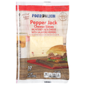 Food Lion Natural Pepper Jack Cheese Slices - 10 ct