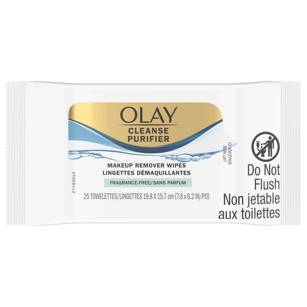 Olay Cleanse Makeup Remover Wipes Fragrance Free