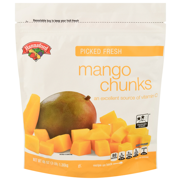 Hannaford Mango Chunks Frozen